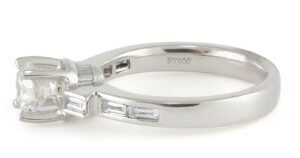 Round-Diamond-Engagement-Ring-Platinum-Chanel-Baguette-Setting-SZ-6-132237349095-2