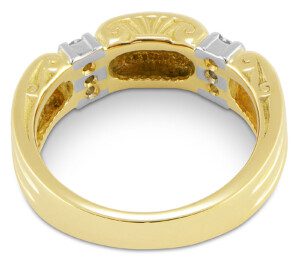 18k-Gold-Two-Tone-Diamond-Ring-Triple-Band-12ct-Size-65-Unisex-HVS-Channel-Se-132237349056-3