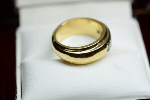 1ct-G-VS2-Diamond-Ring-Wedding-Eternity-Band-18k-Yellow-Gold-126-gr-Size-55-170902986096-6