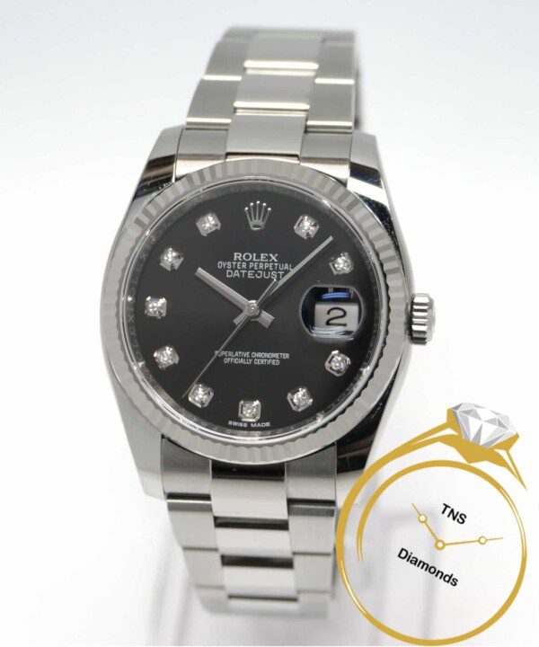 2017-Rolex-Datejust-116234-Black-Diamond-Dial-36mm-18k-Bezel-Oyster-Box-Papers-133231922846