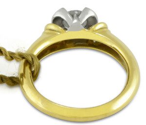 Vielle-Round-Semi-Mount-Engagement-Ring-18k-Yellow-Gold-FVS-21ct-Size-65-172745558116-3