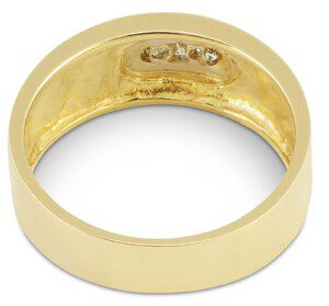 14k-Yellow-Gold-Ring-Round-Diamond-14ct-Size-95-Mens-HSI-Channel-Set-173033230267-3