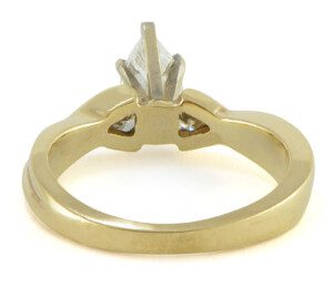 Pear-Diamond-Engagement-Ring-14k-Yellow-Gold-Bezel-Set-87ct-TW-HSI-SZ-6-132237348877-3
