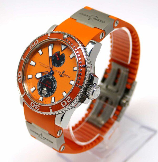 Ulysse-Nardin-Orange-Maxi-Marine-Diver-43mm-Chronometer-263-33-397-New-Strap-133198991798-3