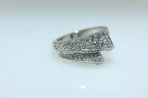 Arrow-Design-Diamond-wedding-Ring-14K-White-Gold-185ct-121019454709-5