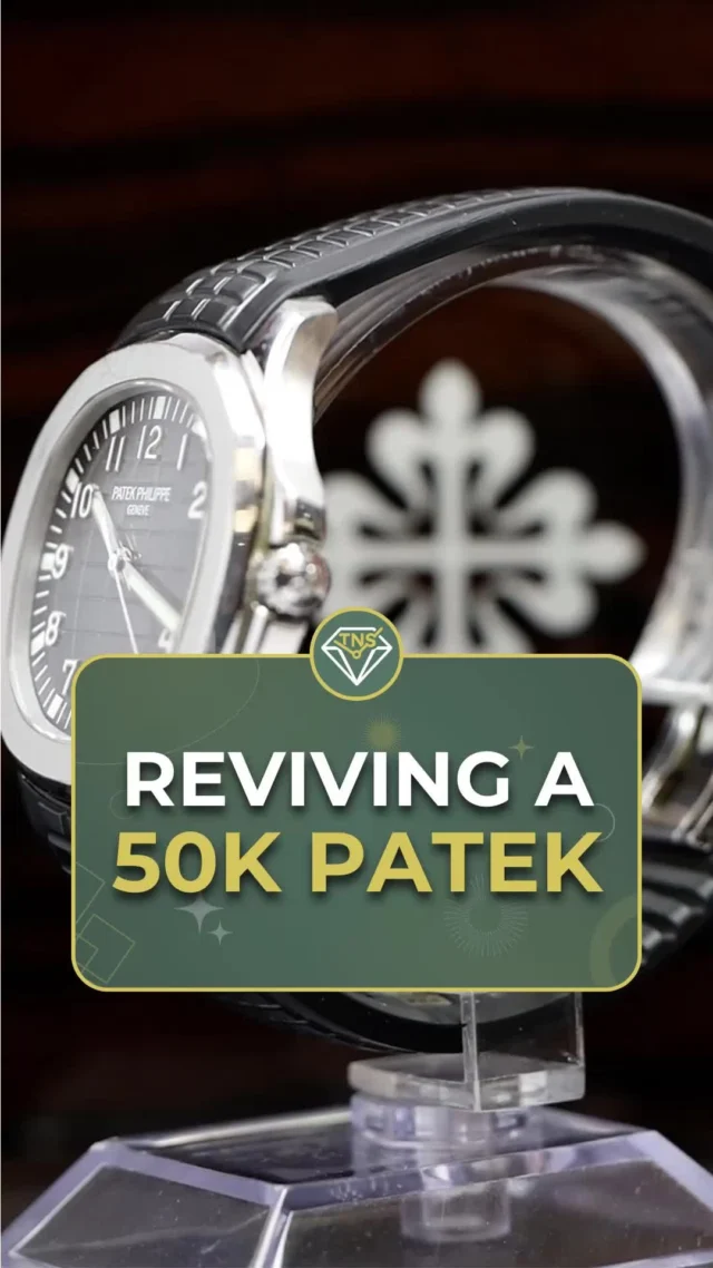 We helped a customer restore his Patek Aquanaut to showroom condition, making it far more appealing to serious buyers. The watch sold immediately after the refresh—and he more than doubled his original investment.  #patek #luxurywatch #watchrepair