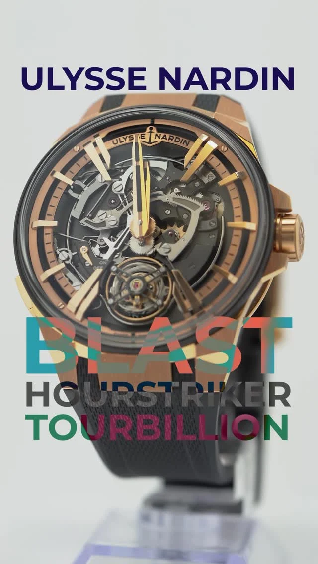 Here we have a unique combination of complications from Ulysse Nardin, an Hour Striker combined with a Tourbillon. Come along as Austin walks us through the watch!  #watchdealer #watchcollector #watchcollection