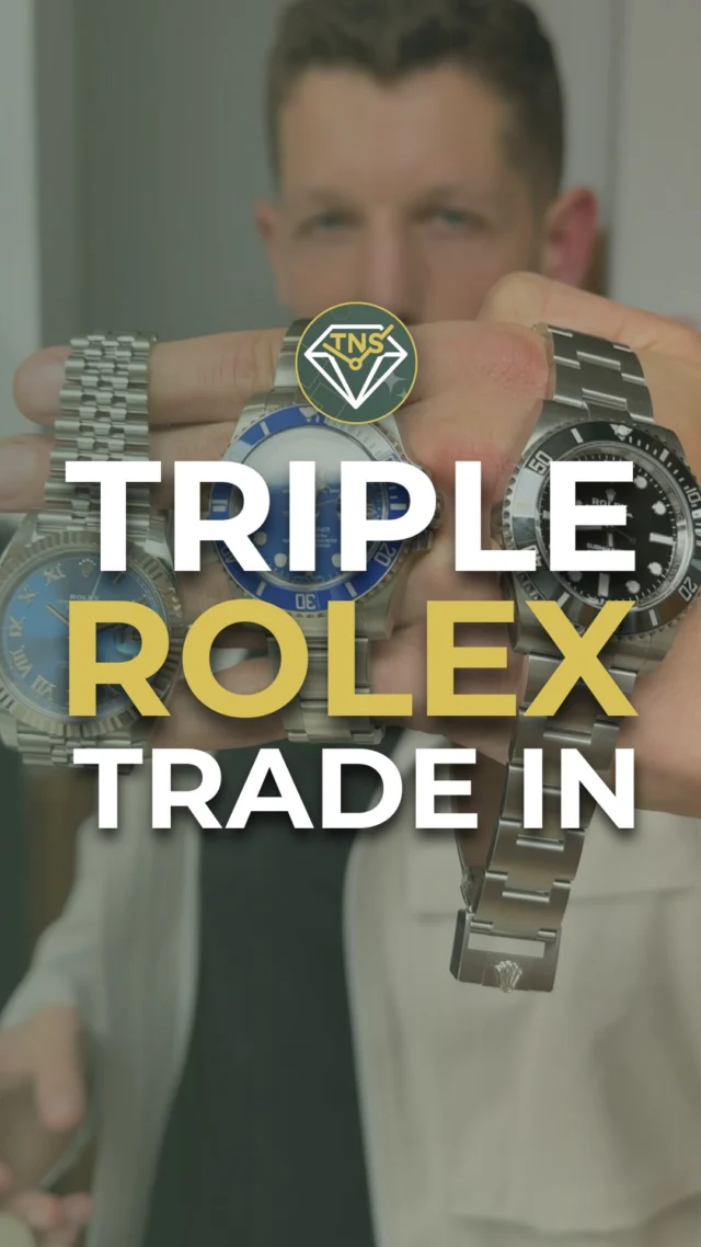 Love when a customer gives me an opportunity to make a big trade deal. This customer from Puerto Rico wanted to commemorate completing a major commercial real estate project in 2025, so he needed a specific 2025-dated watch. He traded in three pieces he’d gotten bored of. Perfect timing - I’d been looking for exactly what he had for another customer.  #watchdealer #watchcollector #watchcollection #rolex #trade