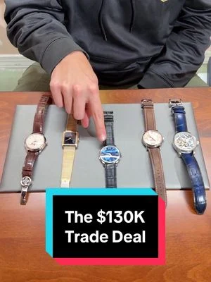 A $130K F.P. Journe deal built on four consignments. #watchdealer #luxury #fpjourne #watchtrade